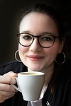 woman, coffee, female, portrait, pretty